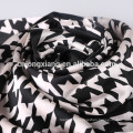 Арабский цифровой печатный Houndstooth 100% Silk Satin Men Silk Scarf